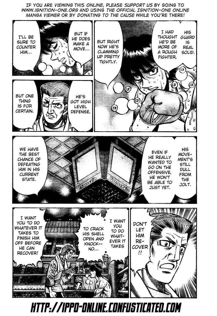 Hajime no Ippo: Fighting Spirit, Chapter 832 image 02